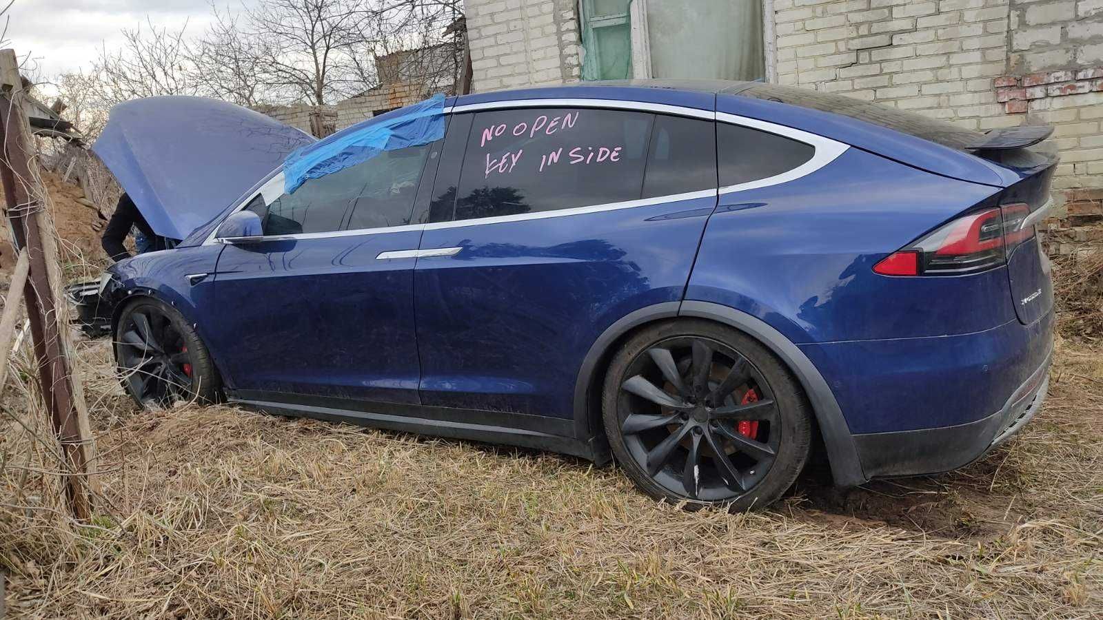 Разборка Tesla model X 2017 P100D