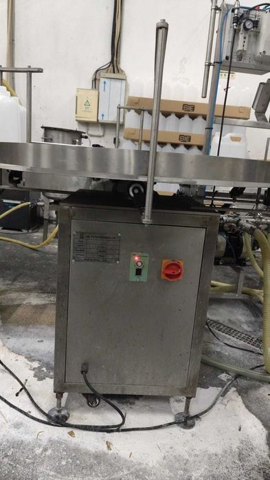 Mesa de recolha ou de abastecimento de embalagens de linha de produção