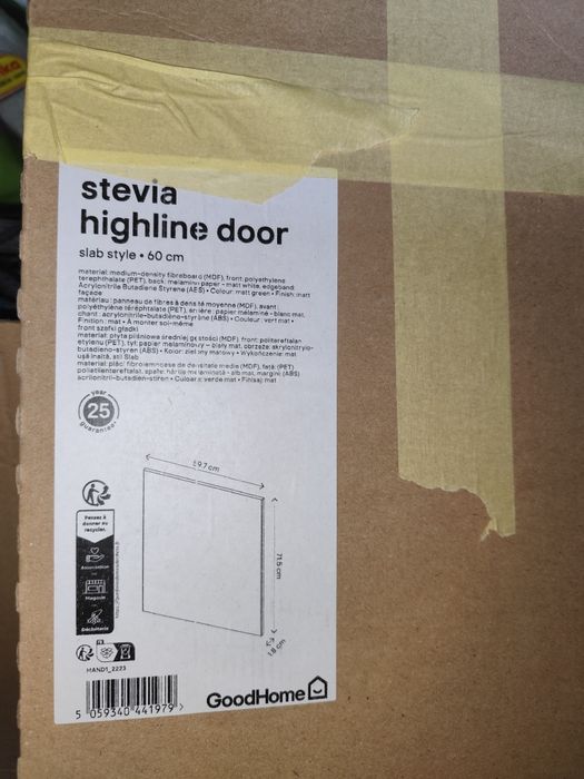 Front kuchenny Castorama Goodhome zielone