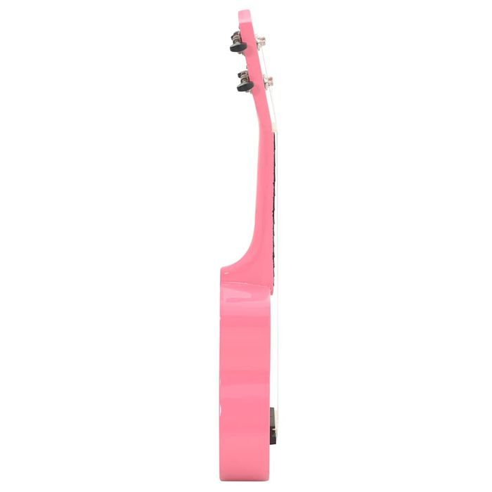 Ukulele Sopranowe Z Pokrowcem, Dla Dzieci, Różowe, 23"