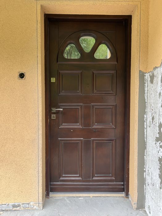 Drzwi wejściowe drewniane black friday -300