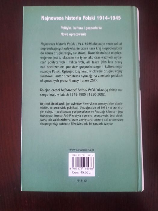 "Najnowsza historia Polski" Roszkowski Wojciech