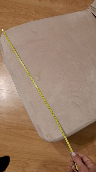 Pokrowiec na krzesło welur berz 6szt