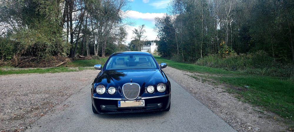 2006r Jaguar S type 2.7d Piękna czarna limuzyna