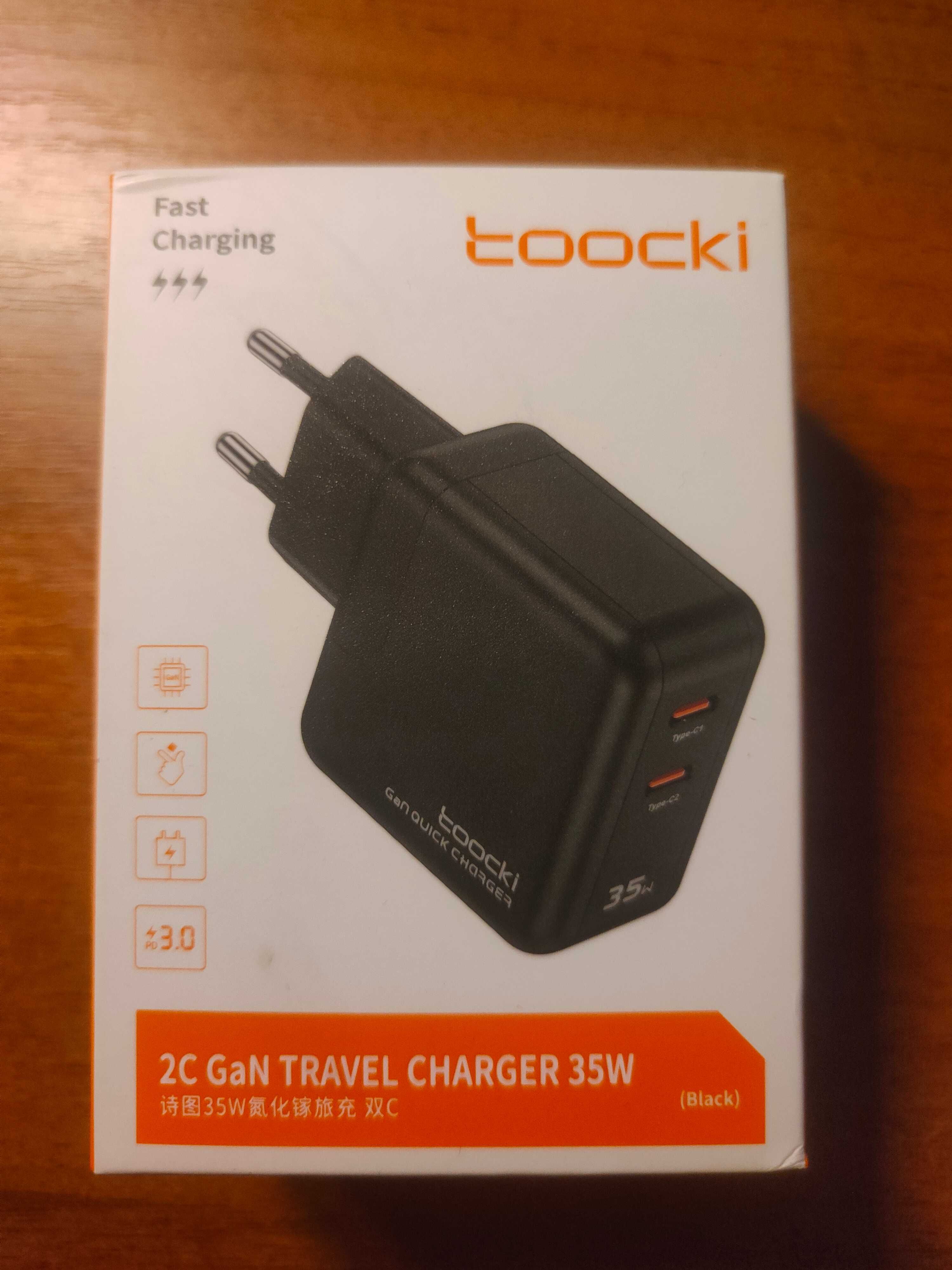 Швидка зарядка Toocki 35W JT-G35F