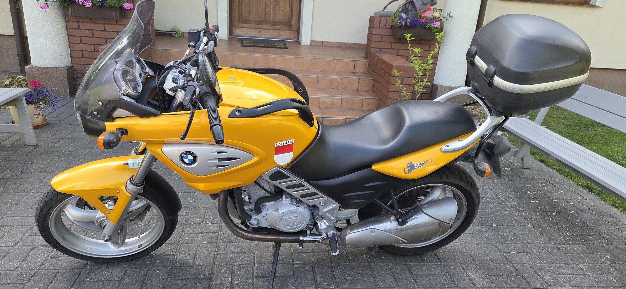 BMW F650CS F650 CS kufer