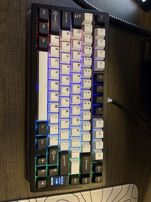 Клавіатура Chilkey ND75 (Bluetooth / 2.4G / кабель) WS Dopamine Blue