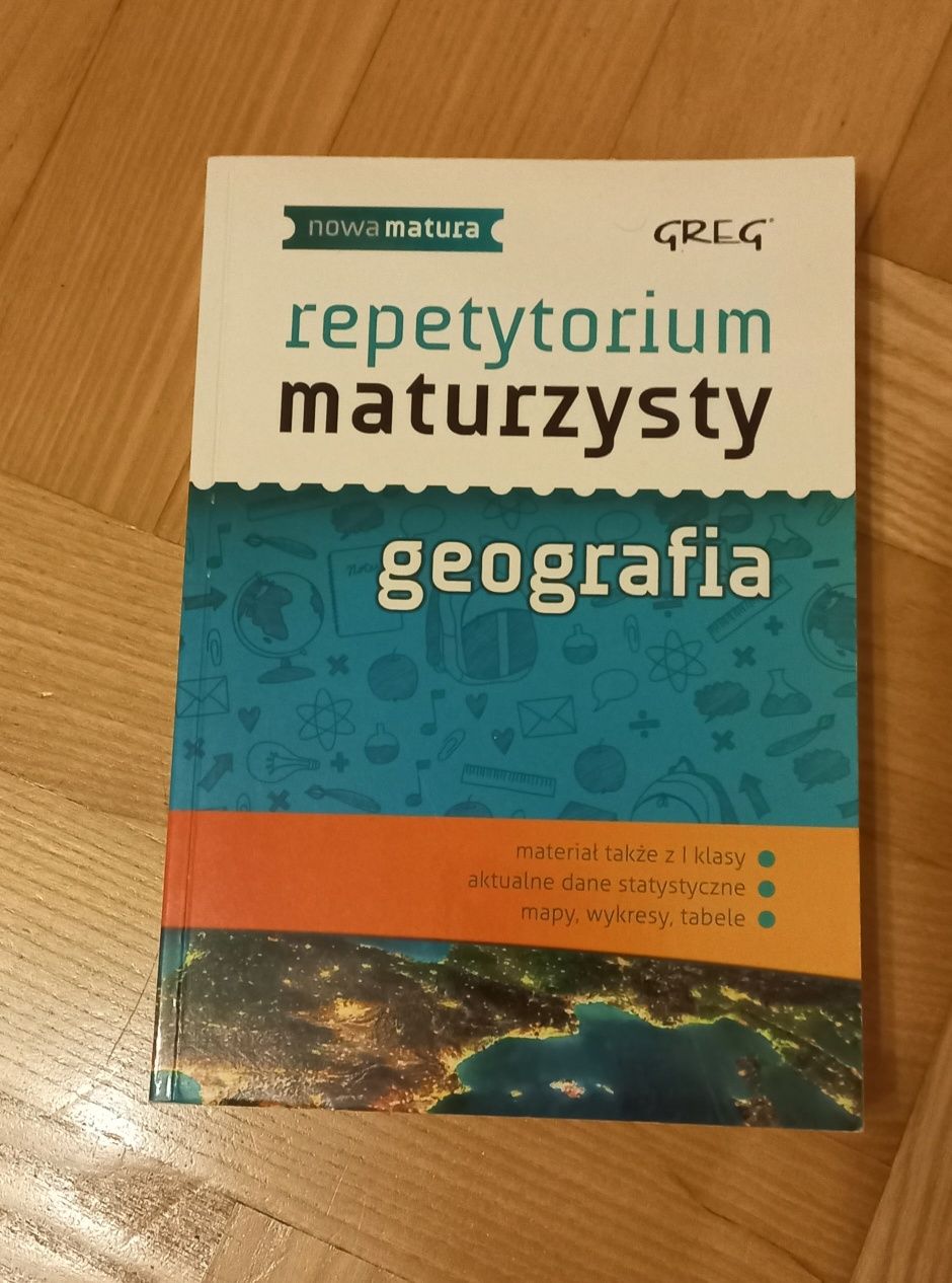 repetytorium i arkusze maturalne z geografii