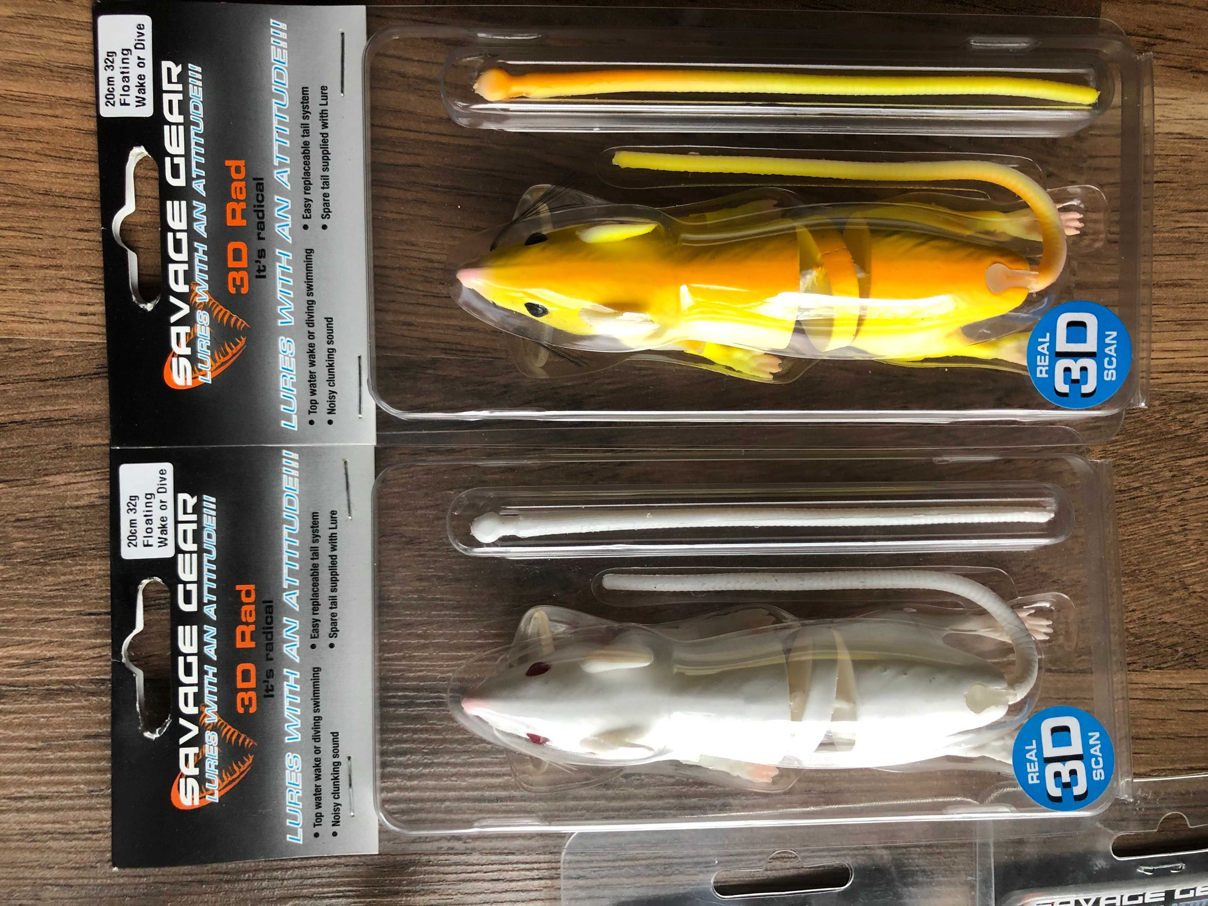 7 szt. Savage Gear 3D Snake Rad zestaw powierzchniowy Szczupak wobler
