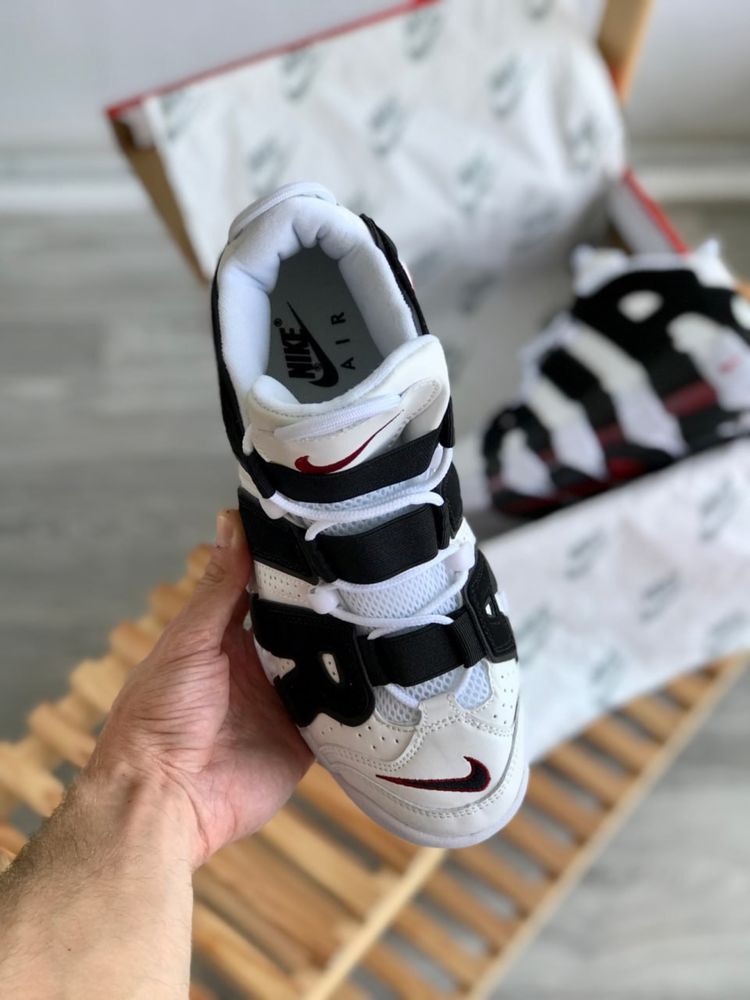 Buty Nike Air Uptempo zebra white black