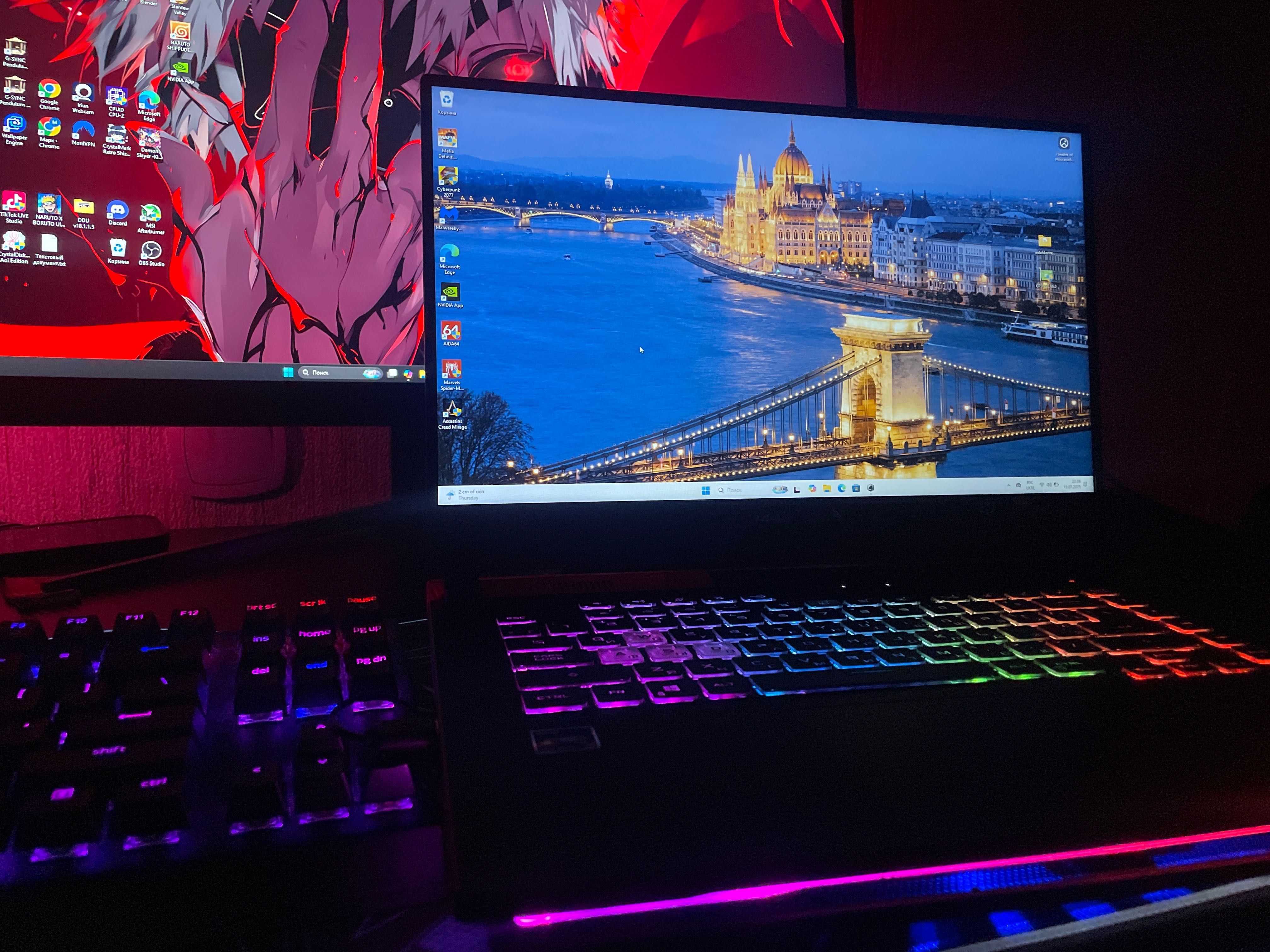Ігровий ноутбук Asus ROG Strix G513QE  RTX 3050 Ti  Ryzen 7 5800H