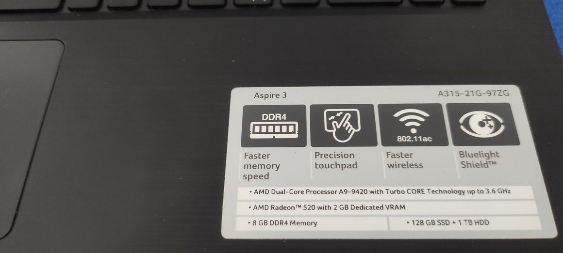Acer aspire N17Q3 A9