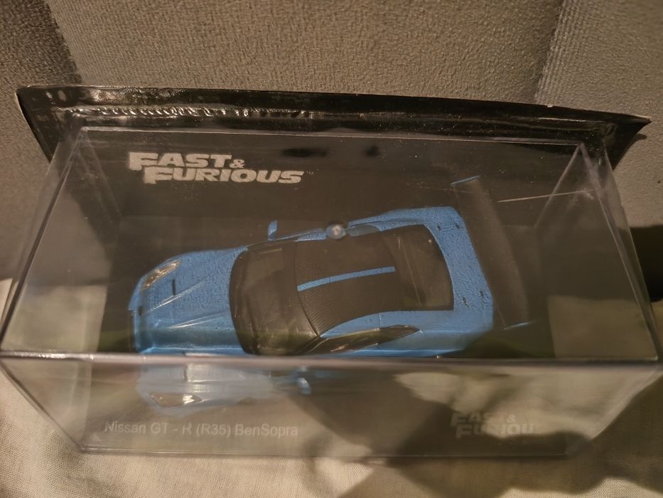 Nissan GT-R R35 Bensopra deagostini szybcy i wściekli