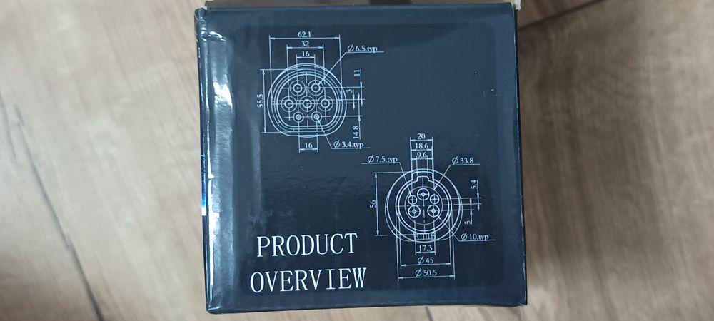 Adapter do ładowania samochodów EV Typ 1 na Typ 2 connector