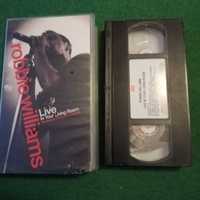 Kaseta VHS - Robbie Williams Live In Your Living Room - Unikat!