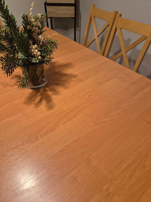 Stół rozkładany i krzesła zestaw do jadalni