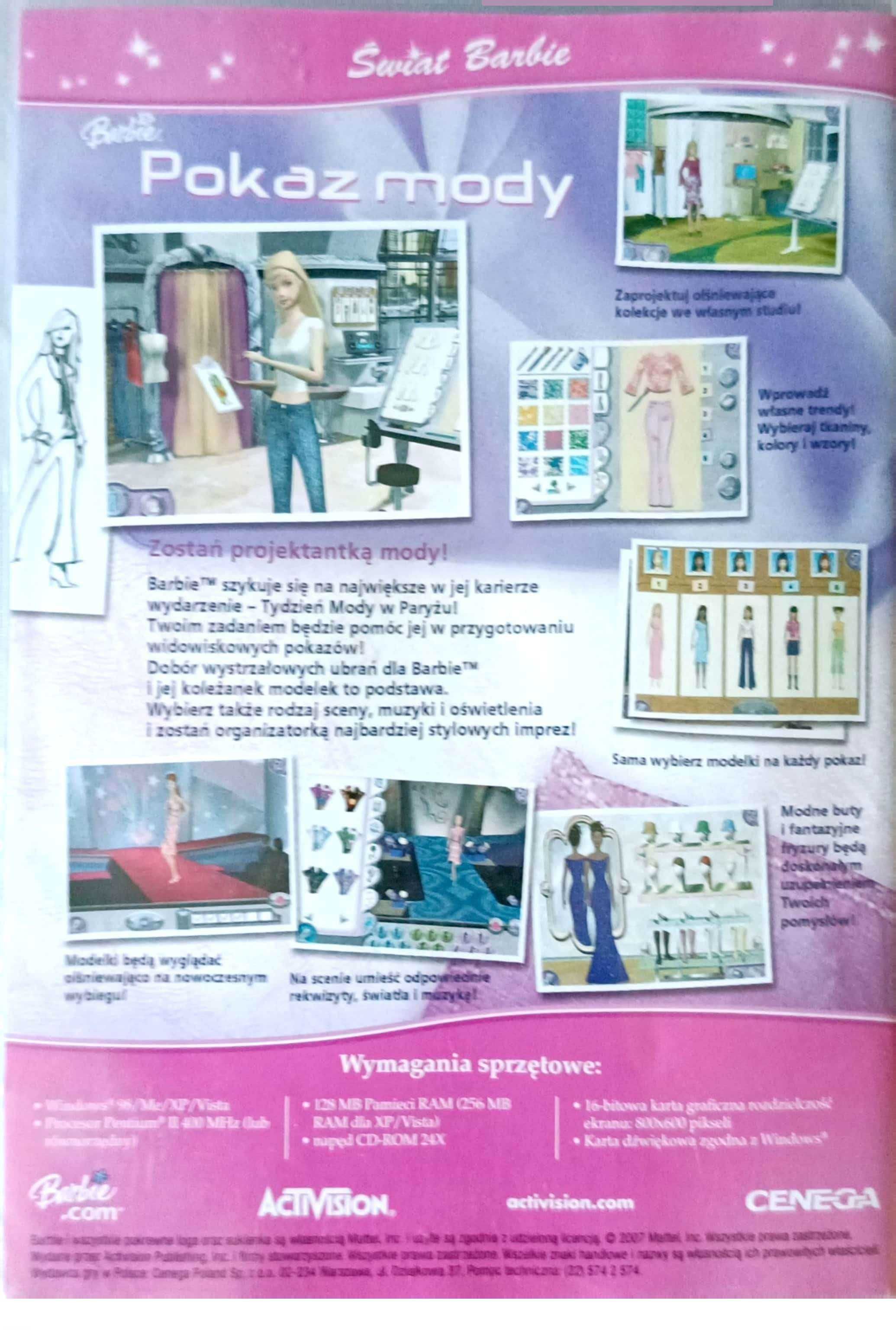 Pokaz mody Świat Barbie pc gra