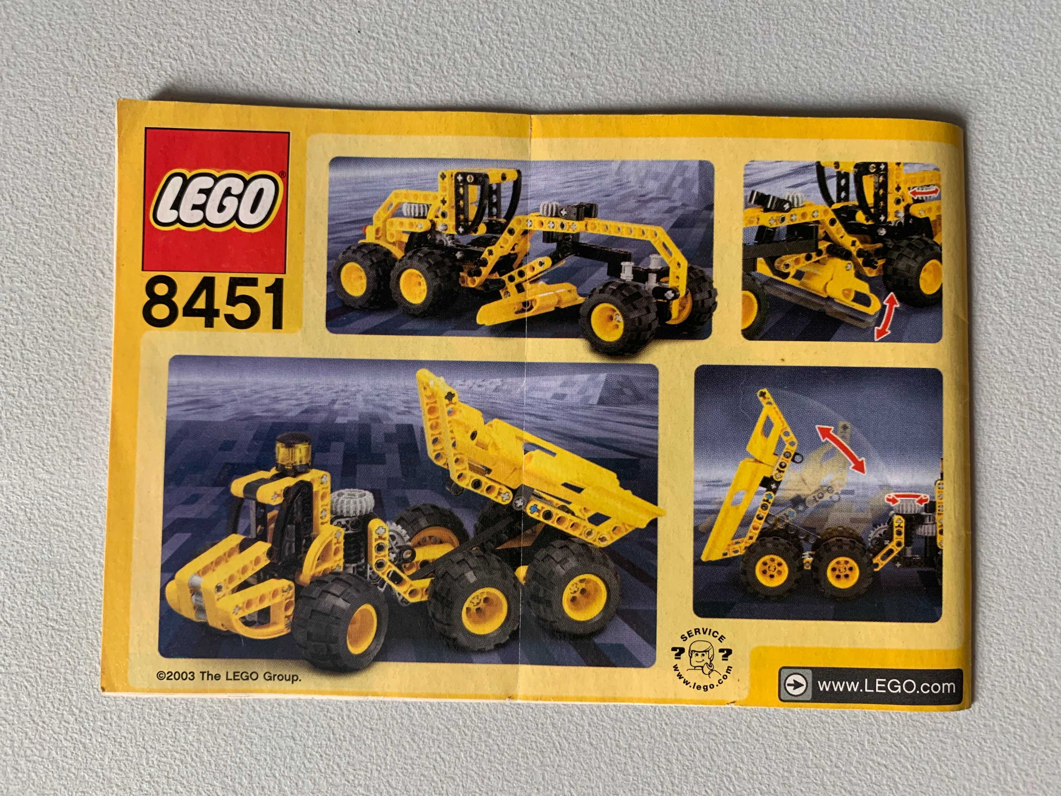 LEGO 8441: Forklift / Empilhadora + manual