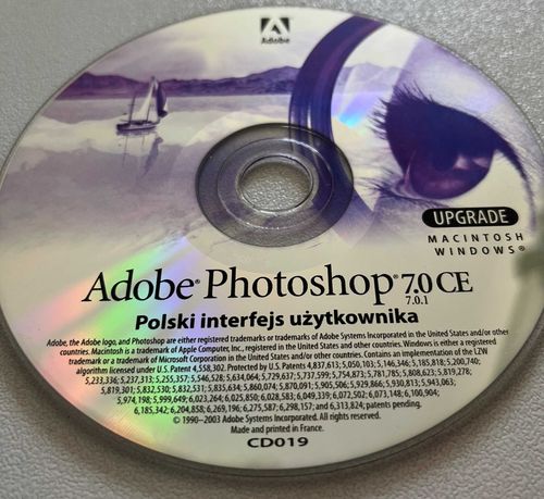Adobe Photoshop 7.0 CE - CD Polski interfejs użytkownika