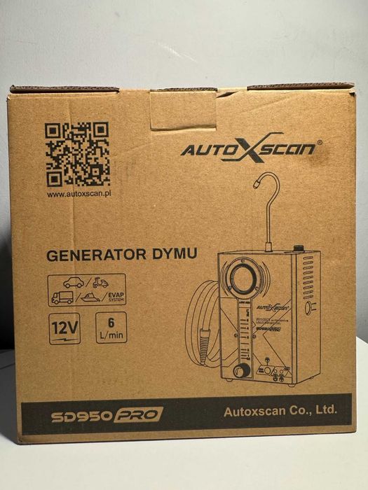 Tester szczelności generator dymu SD950PRO Butelka 50ml olejku gratis