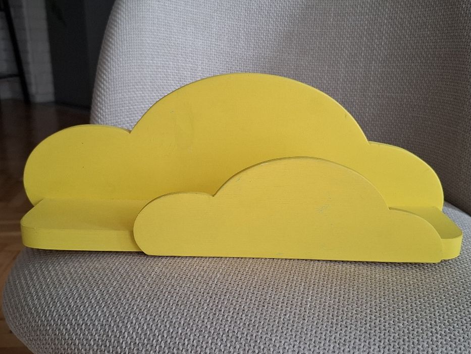 Półki chmurki do pokoju dziecięcego, półki na książki, zabawki