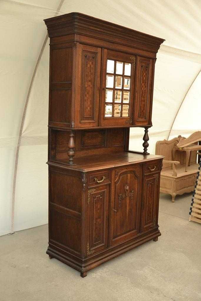 kredens lite drewno secesja
