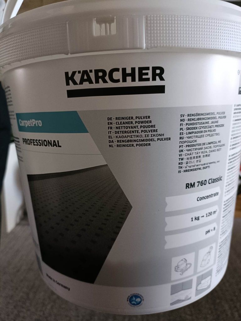 Proszek Karcher RM 760 do prania tapicerki dywanów porcja 200g