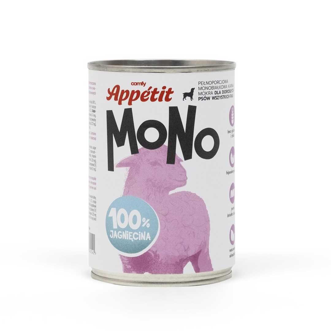 COMFY APPETIT Mono Jagnięcina 400G (N) - 6 szt.