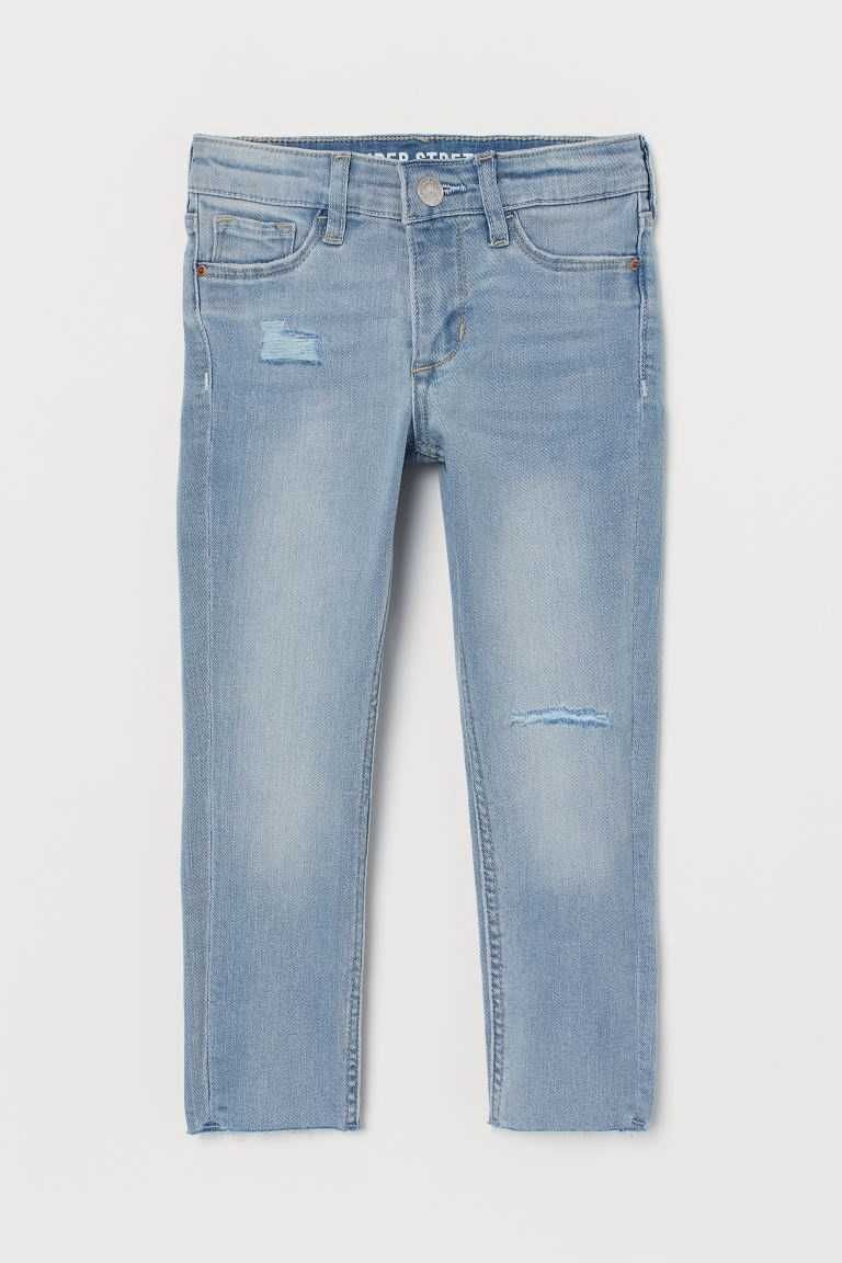 Джинсы на девочку 8-9 лет H&M Superstretch Skinny Fit Jeans