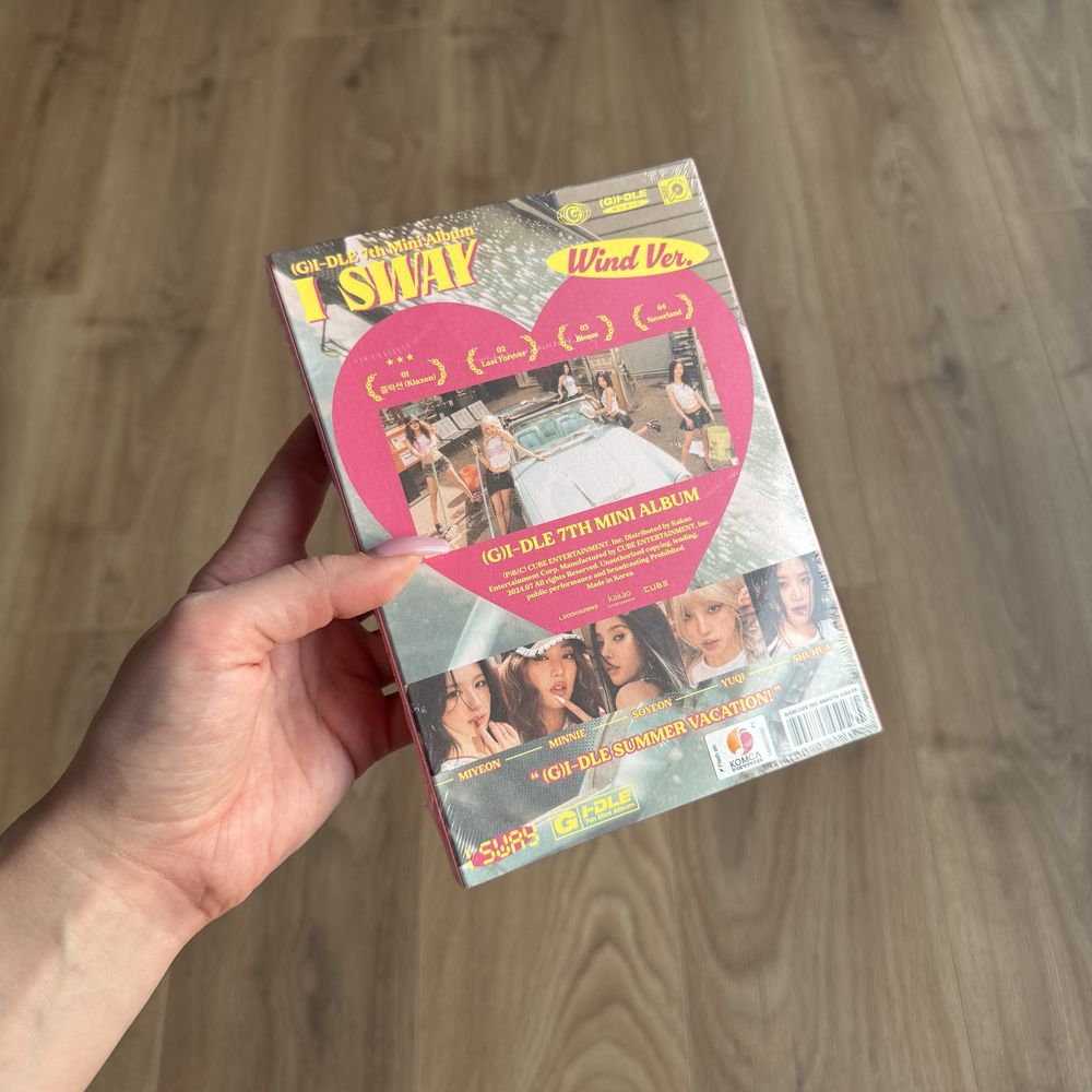 Nowy Album (G)I-dle - I Sway Regular New gidle z folią