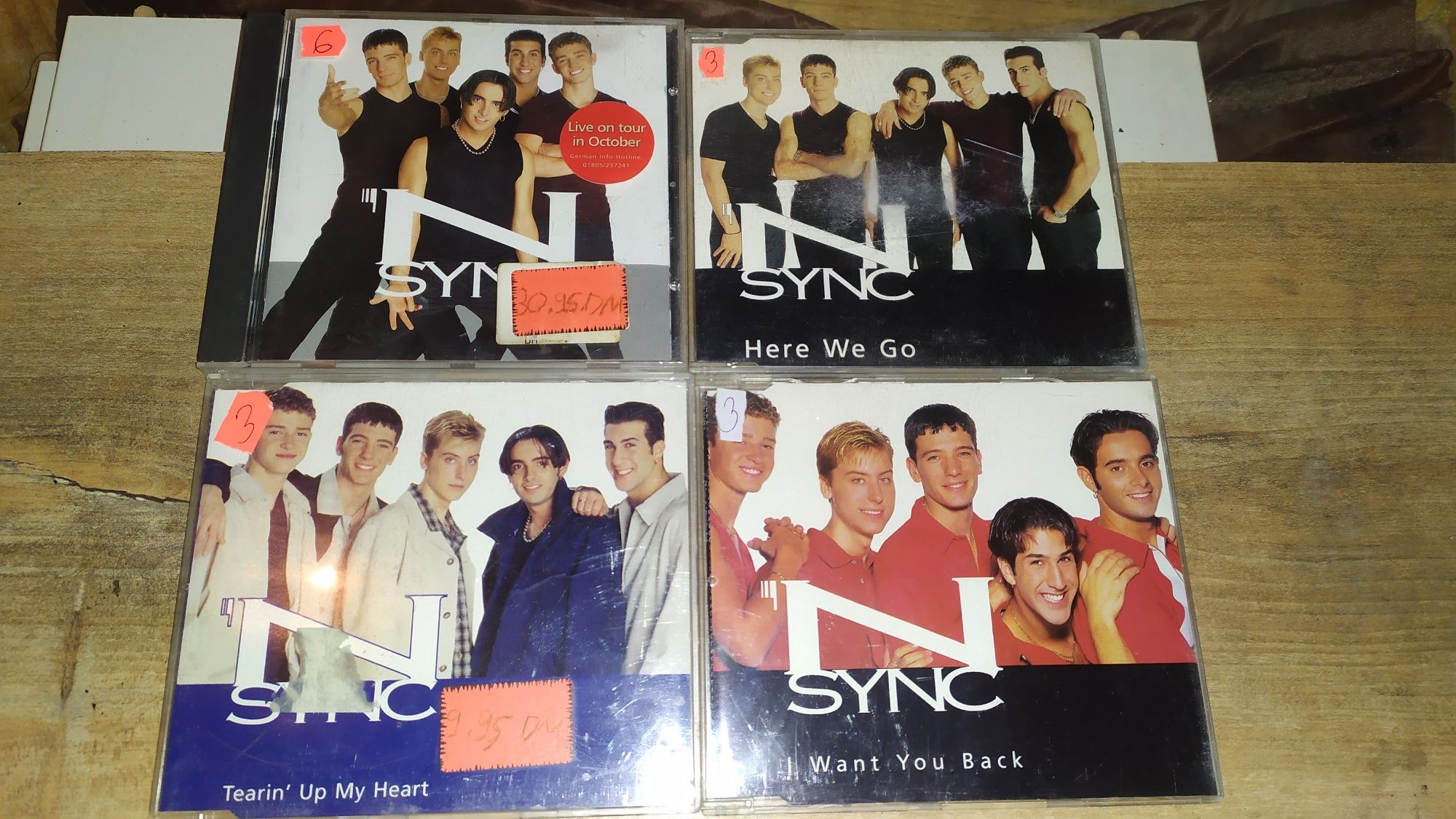 N Sync zestaw 4 cd