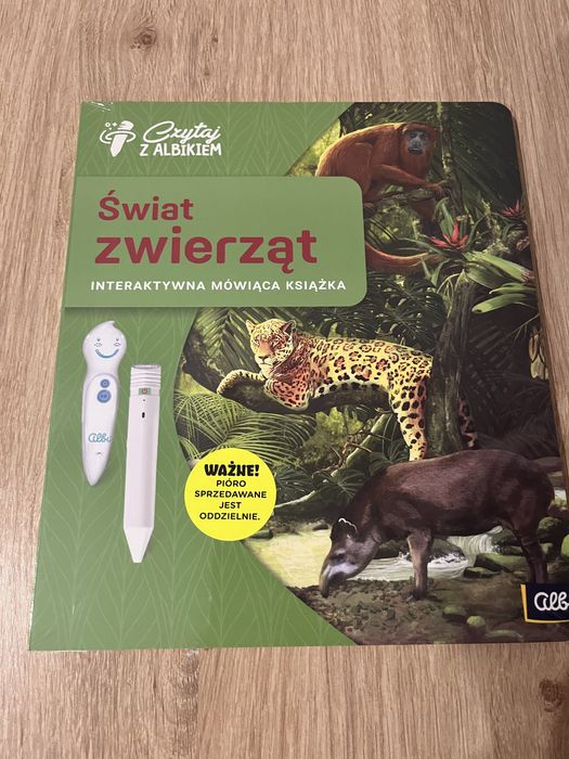Ksiazka Czytaj z Albikiem Swiat Zwierzat
