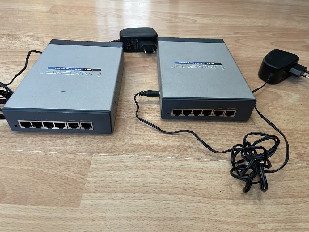 Sprawny Router Linksys RV042 10/100 4-Port VPN dual WAN