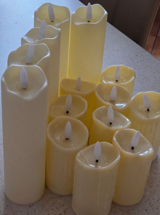 Świece ledowe na baterie