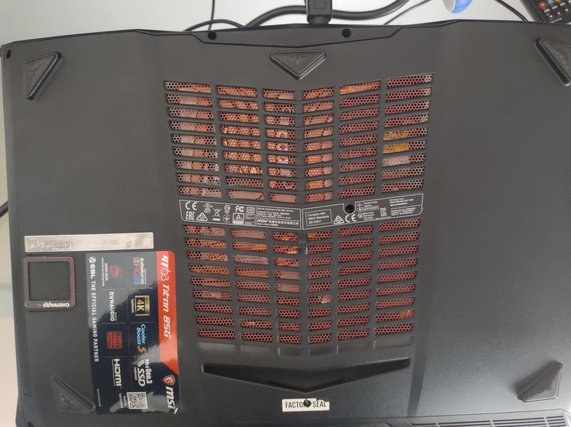 MSI Titan GT63 RTX 2080 8gb PREÇO FINAL
