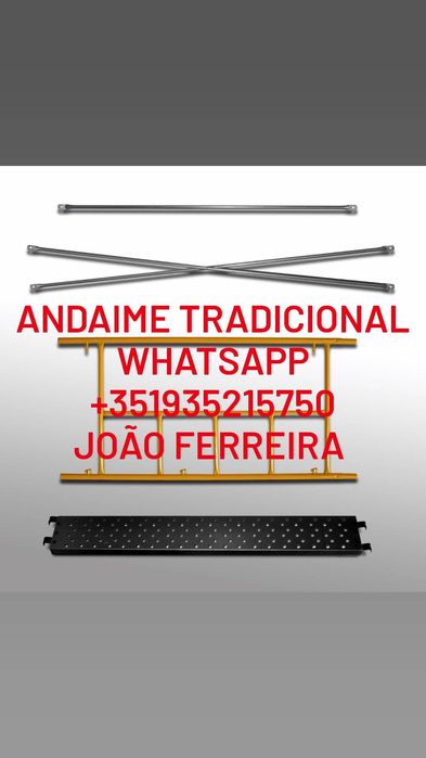 Andaime tradicional novo