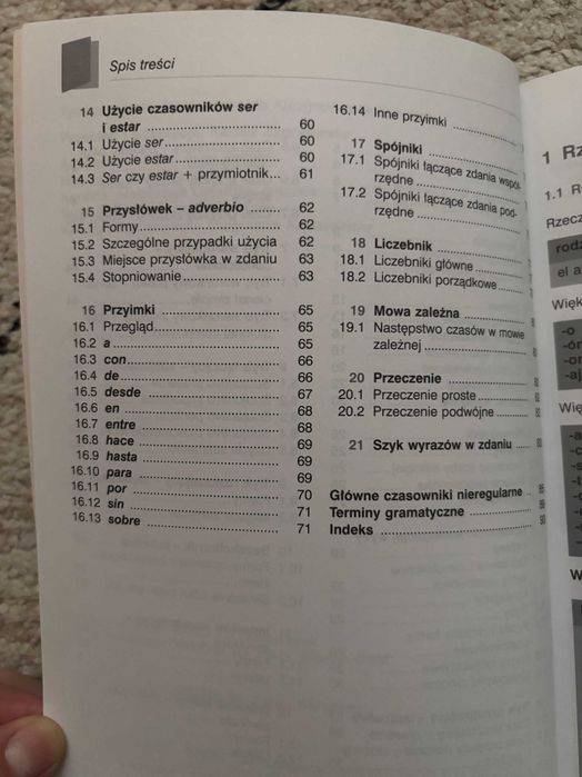 Gramatyka języka hiszpańskiego Buchmann