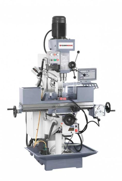 Frezarko wiertarka frezarka 1000x240 mm ZX7550CW dwa wrzeciona CORMAK