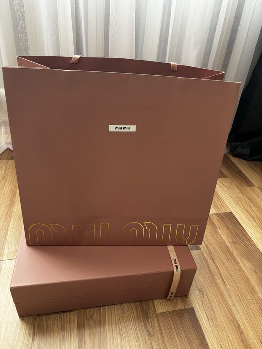 Коробка пакет Miu miu великі