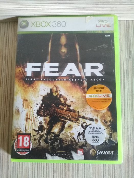 ^ f.e.a.r. fear ang xbox 360 x360