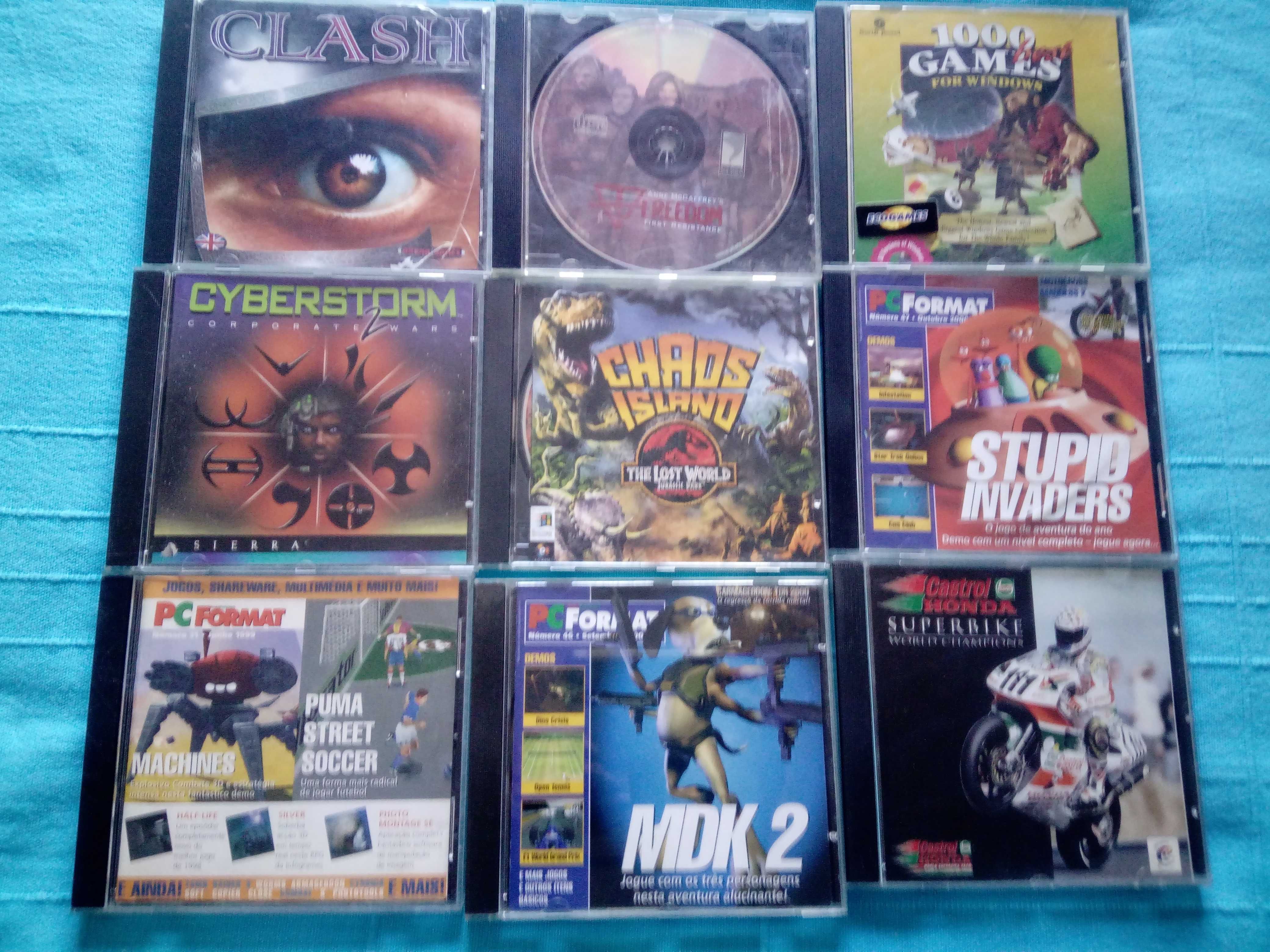 JOGOS Pc-Cd Rom CD-Lote/Conjunto