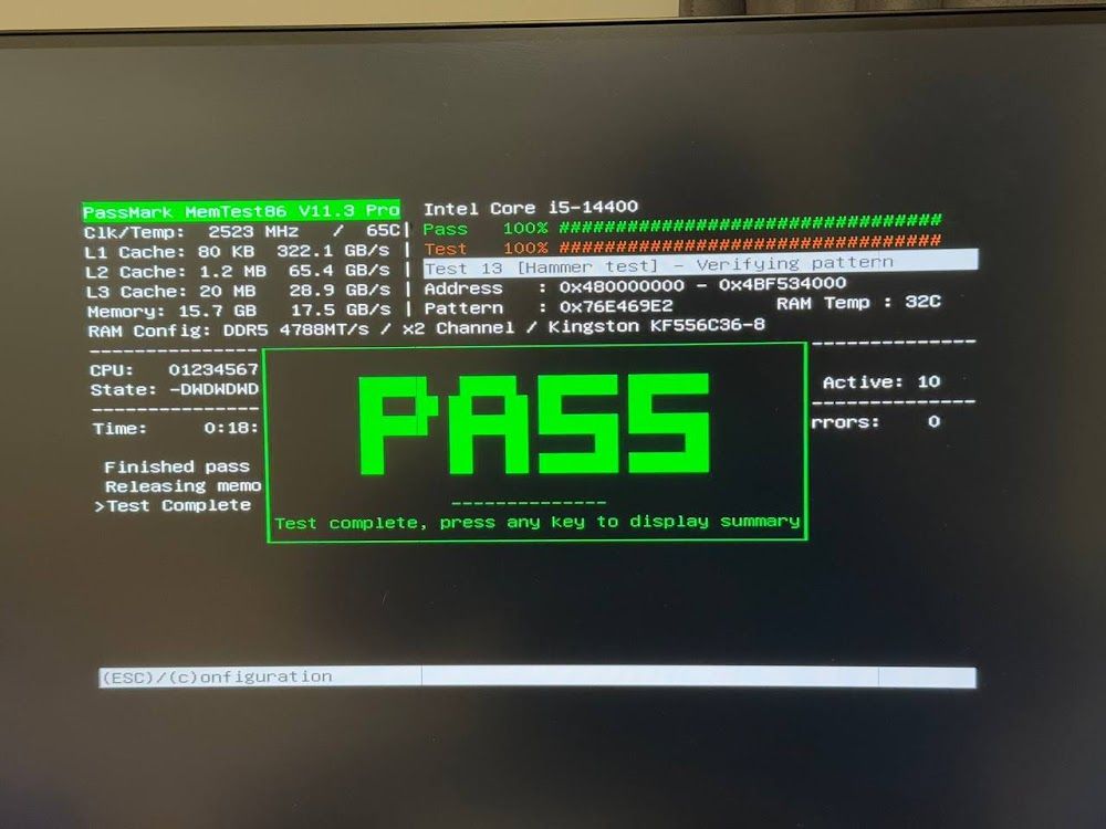 Оперативна памʼять Kingston FURY Beast DDR5 DIMM Kit 16GB 5600MHz