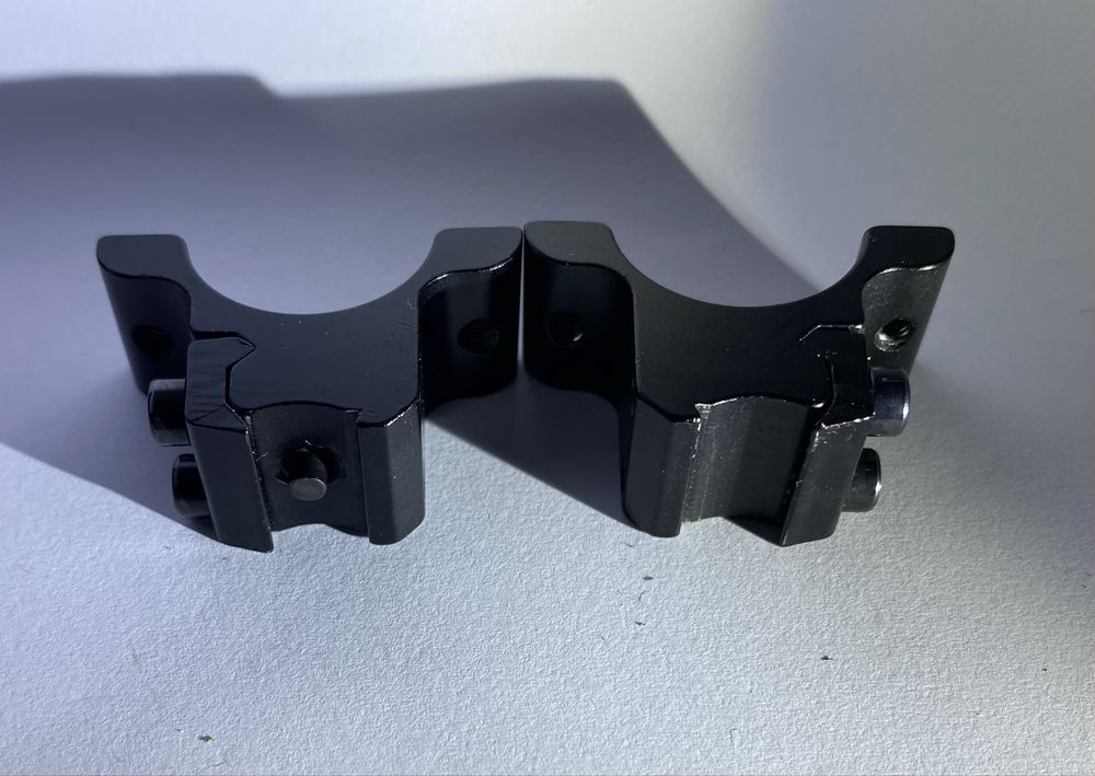 Montagens para miras telescópicas 1”