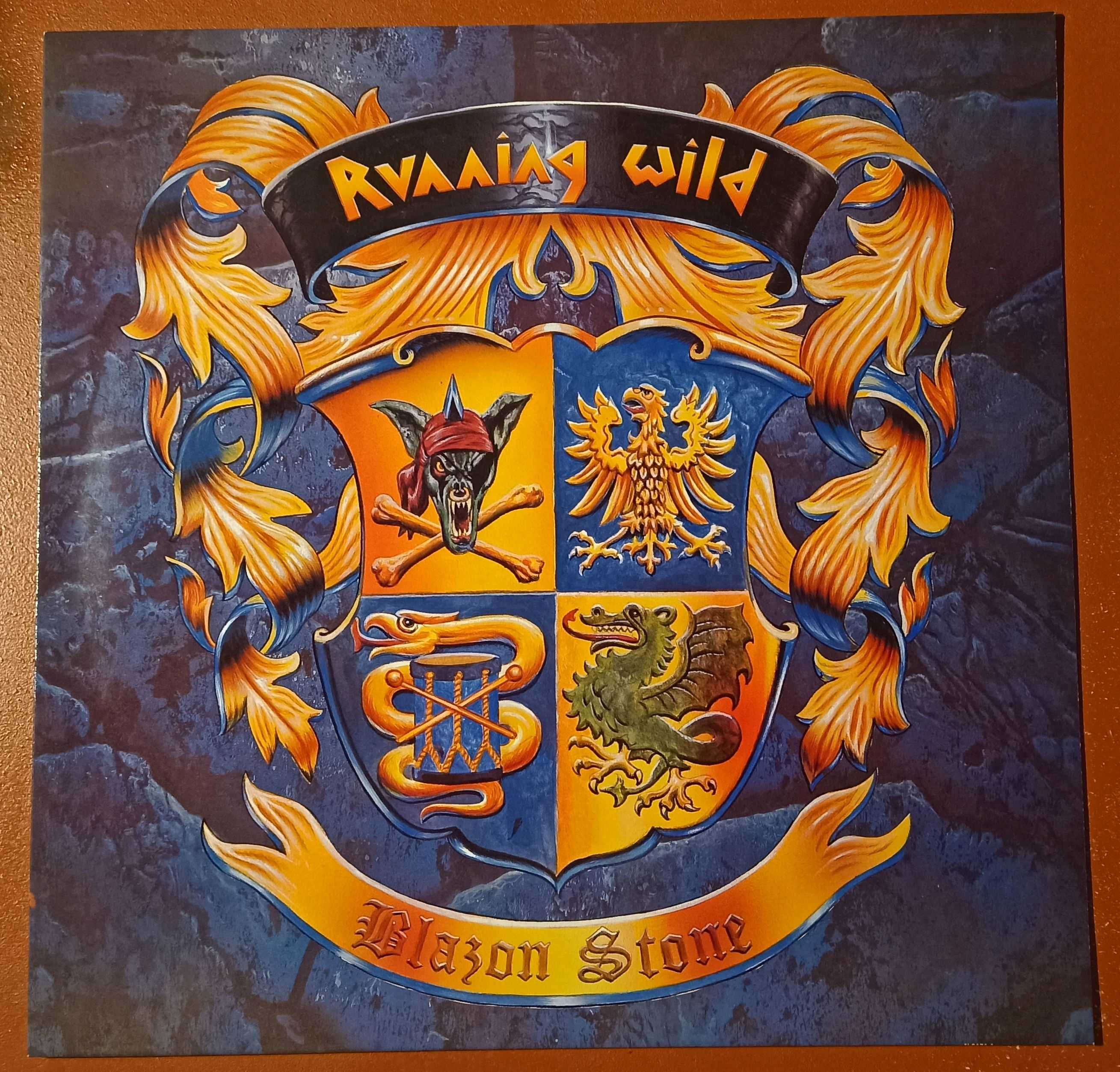 Running Wild - Blazon Stone, płyta winylowa pierwsze wydanie 1991