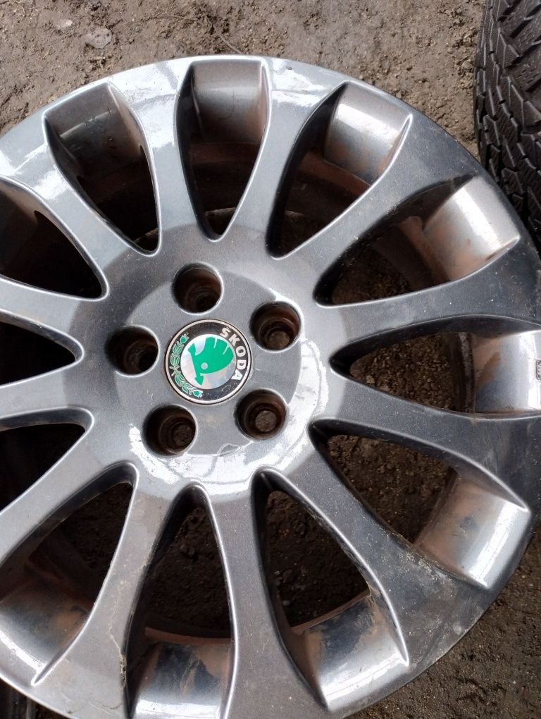 5x112 16 cali Oryginal skoda  felgi aluminiowe