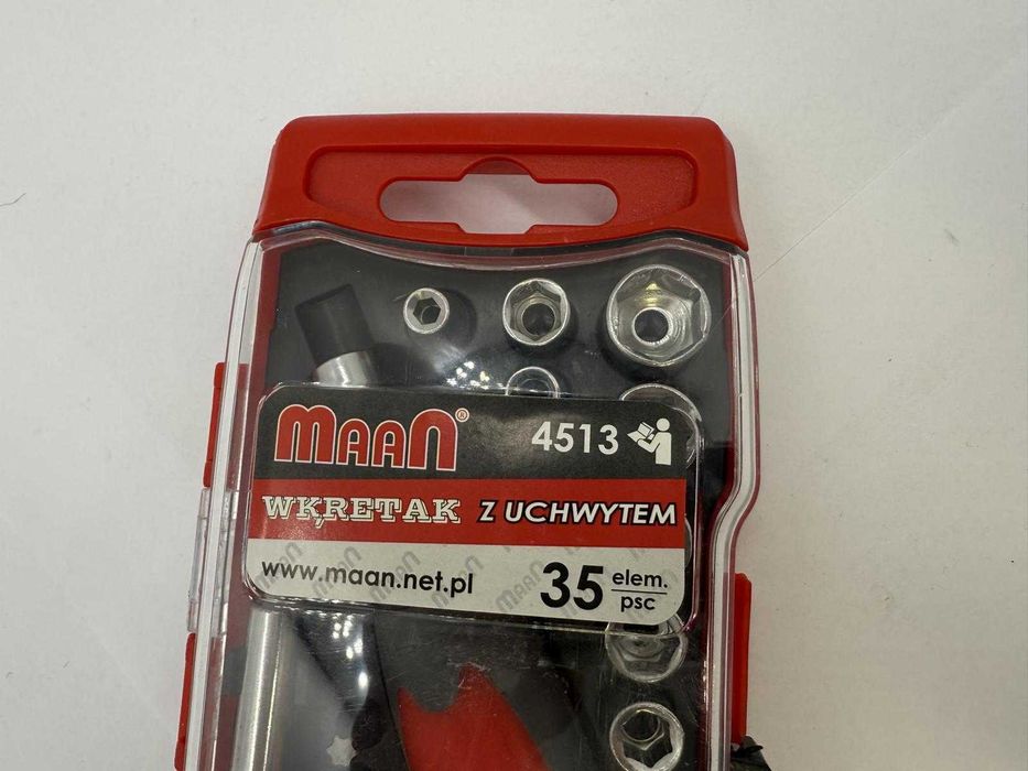 Zestaw WKRĘTAKÓW Z UCHWYTEM GRZECHOTKA 35el od Loombard jarocin