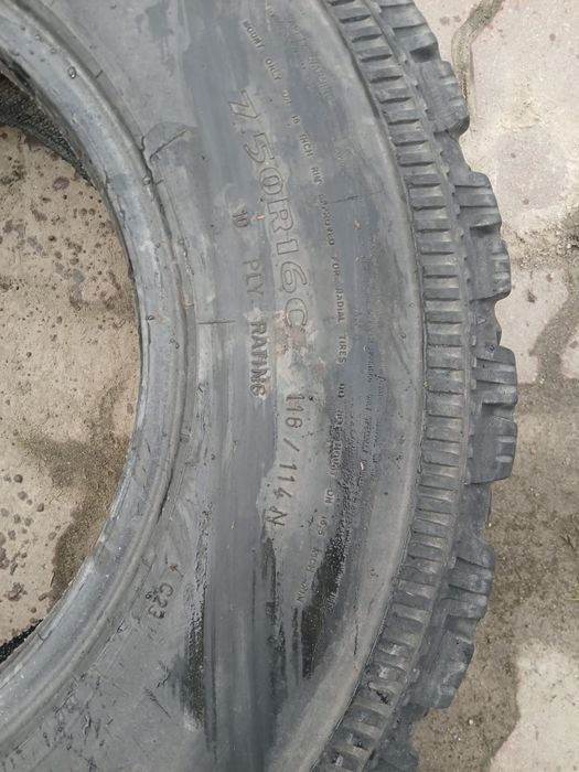 opona rolnicza 7.50 r 16 goodyear mocna
