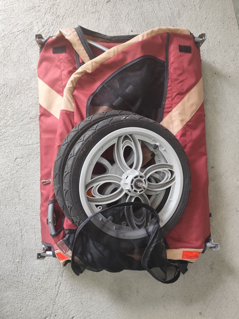 Transporter wózek przyczepka do roweru dla psa do 40 kg