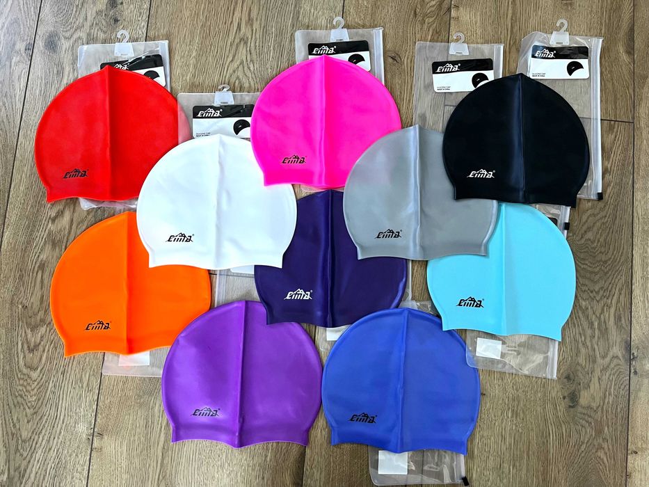 Шапочка для плавания ,для детей и подростков (волос стандарт), силикон