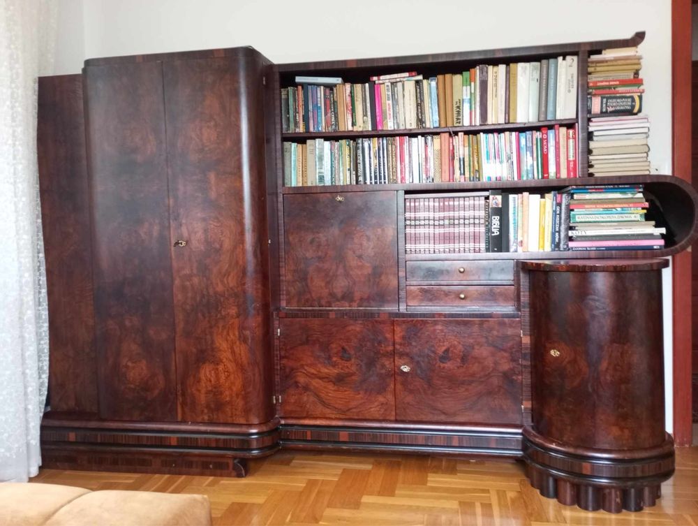 Meble do renowacji Art Deco, biblioteczka